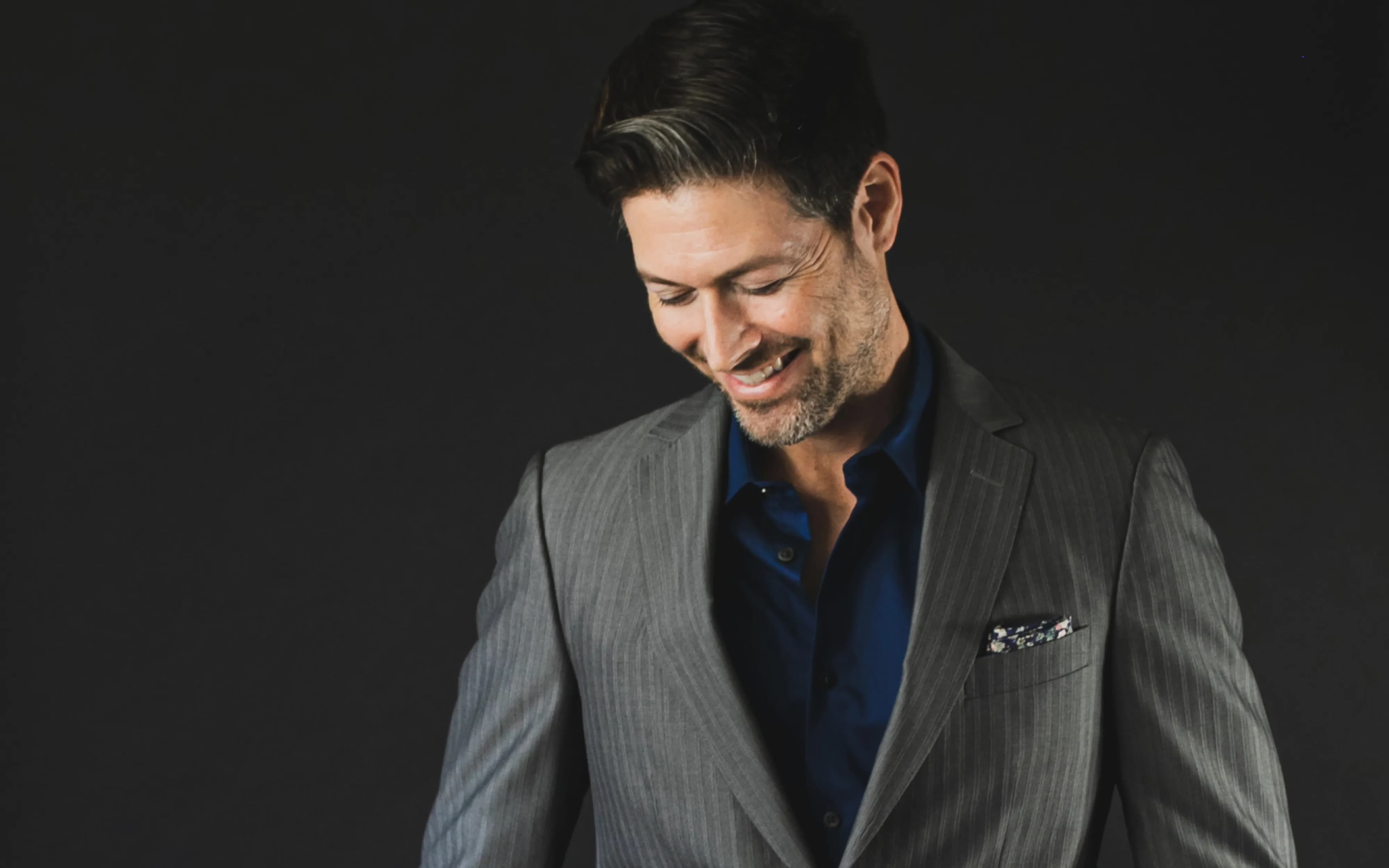 Michael in grey suit